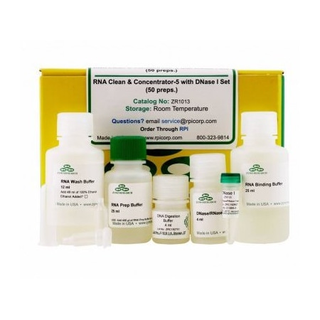 Zymo Research RNA Clean & Concentrator-5, DNase Included, 50 Preps ZR1013